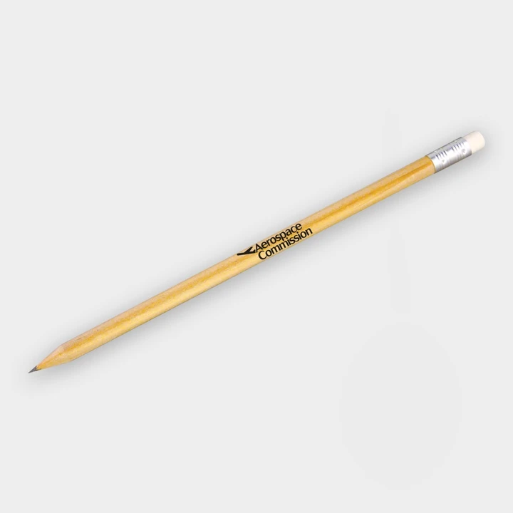 Green & Good Certified Sustainable  Wooden Pencil -  with Eraser