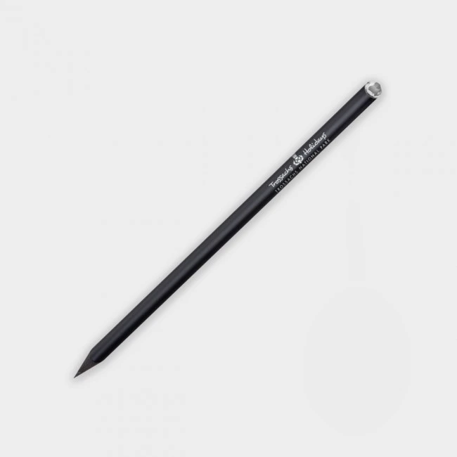 Green & Good Crystal Pencil Black - Sustainable Wood