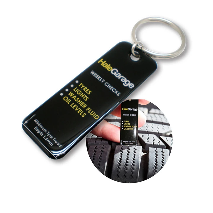 Tyre Gauge Keyring