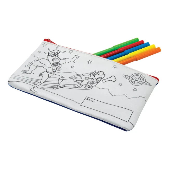 Colour-In Pencil Case