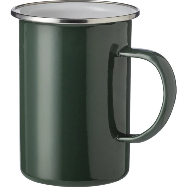 Enamelled Steel Mug 550ml