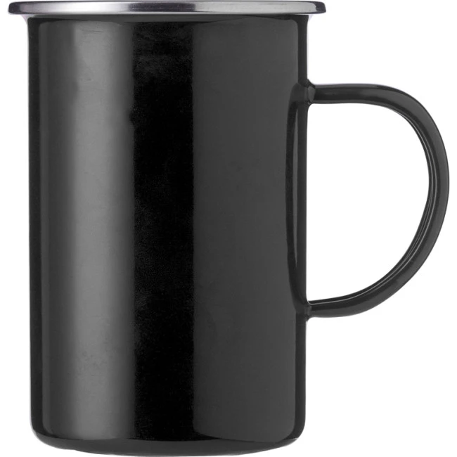 Enamelled Steel Mug 550ml