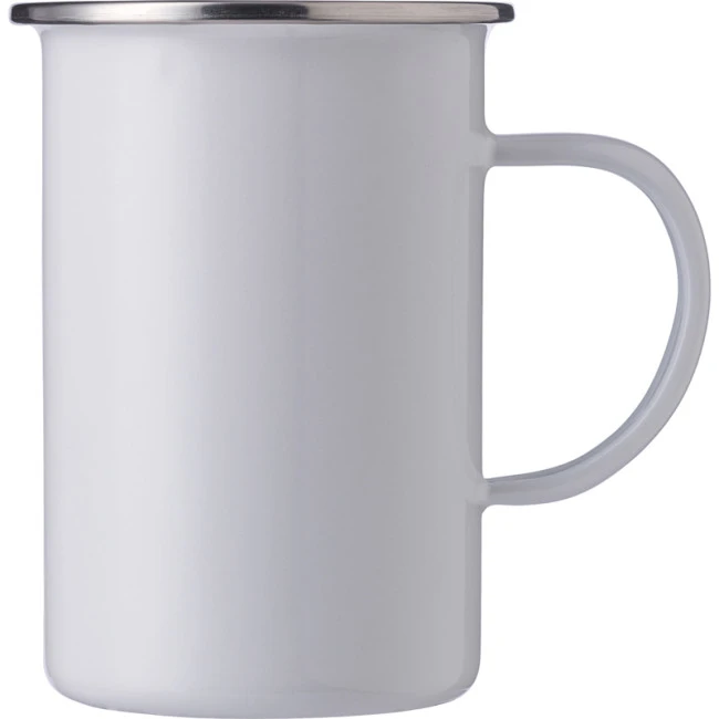 Enamelled Steel Mug 550ml