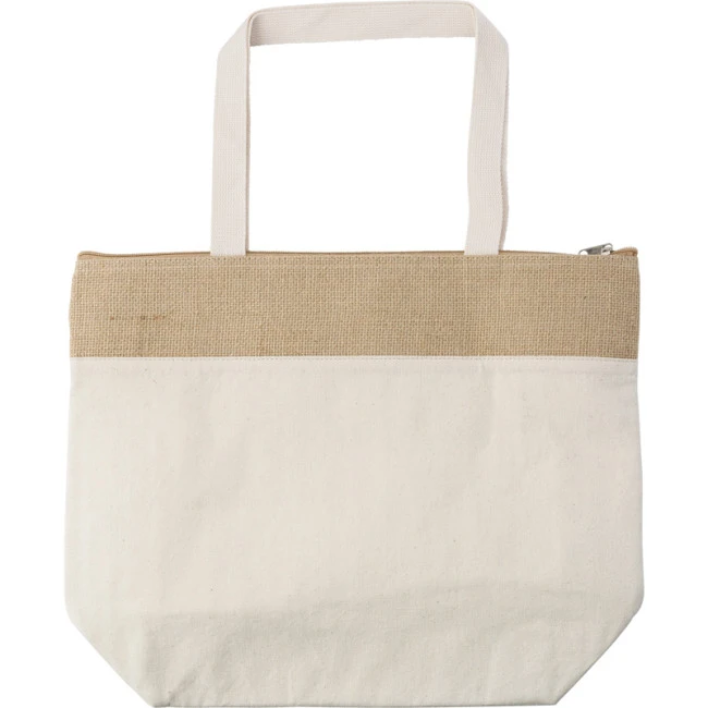 Jute Shopper Cool Bag