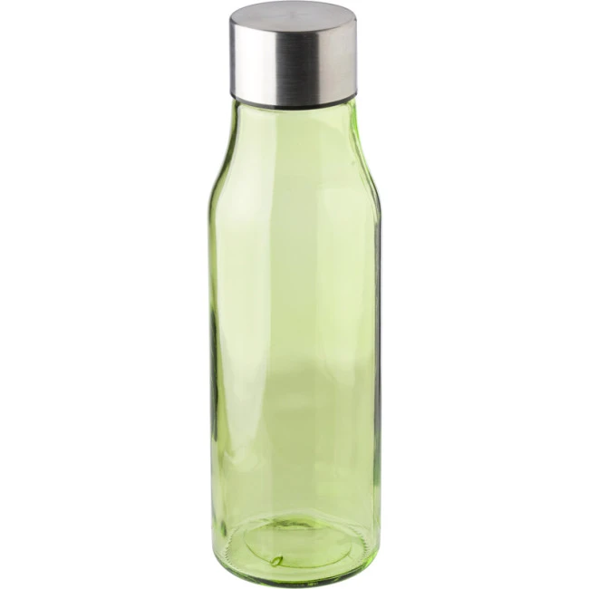 Glass And Stainless Steel Bottle 500ml