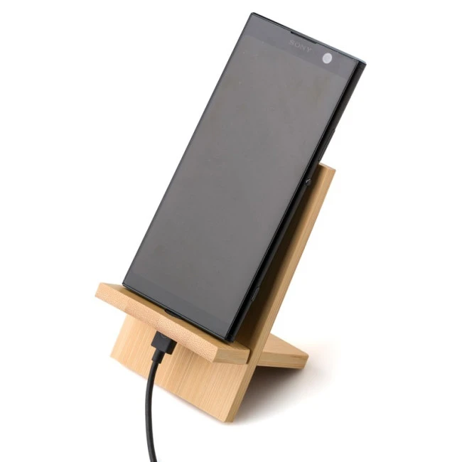 Farrah Bamboo Phone Stand