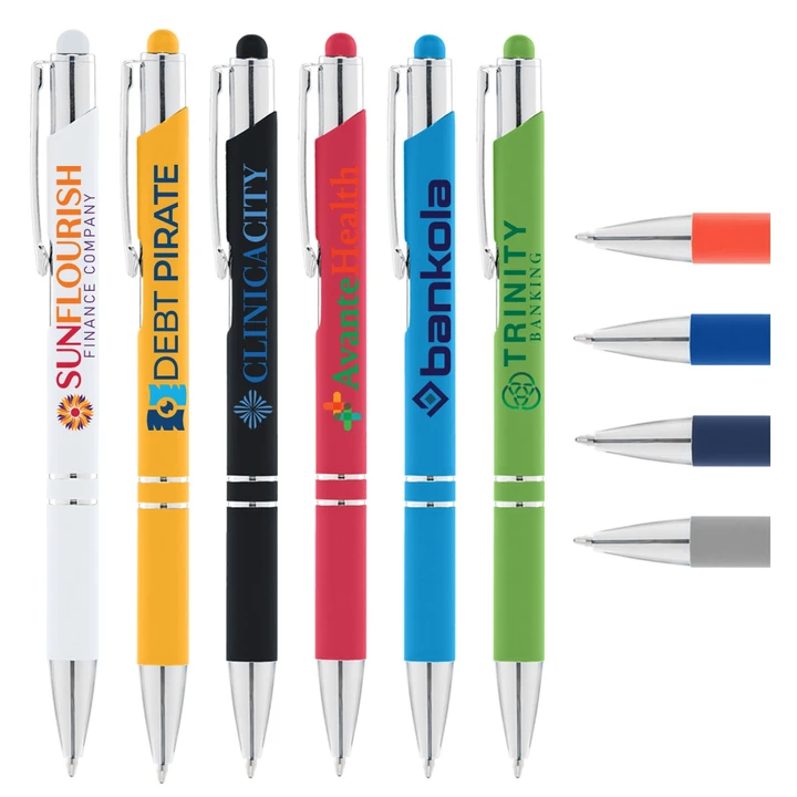 Crosby Softy Stylus Metal Ballpen