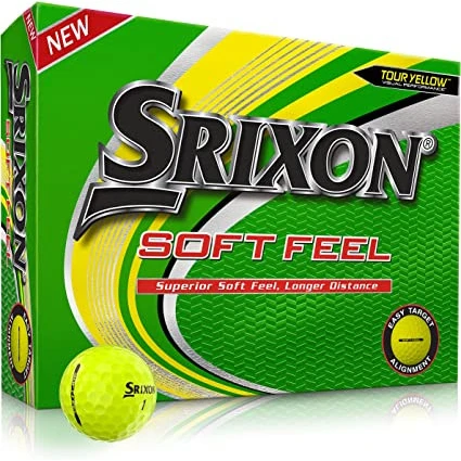 Srixon Soft Feel Printed Golf Balls 12-47 Dozen