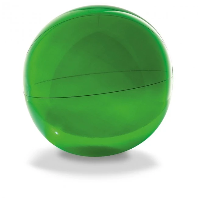 Transparent beach ball