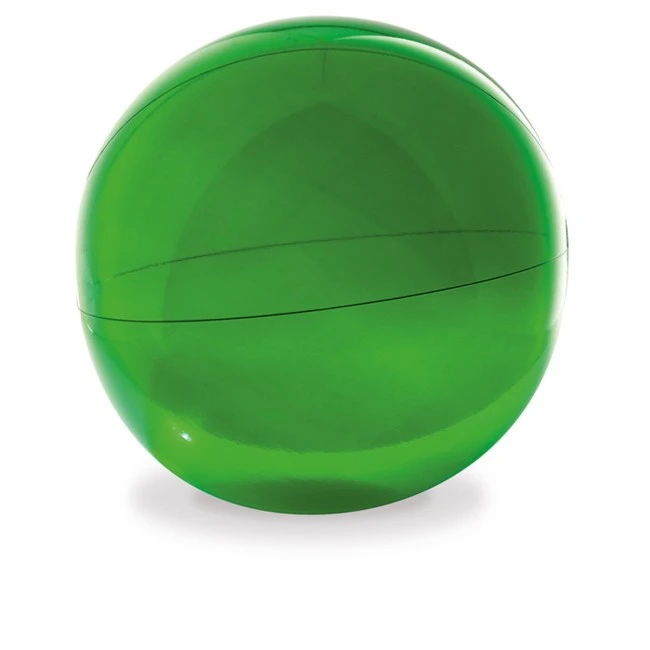 Transparent beach ball