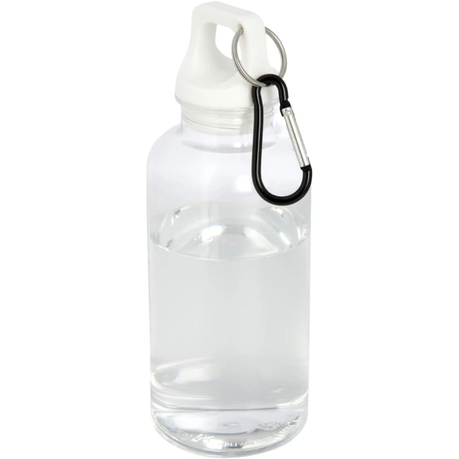 Oregon RCS Certified Recycled Plastic Water Bottle With Carabiner 400ml