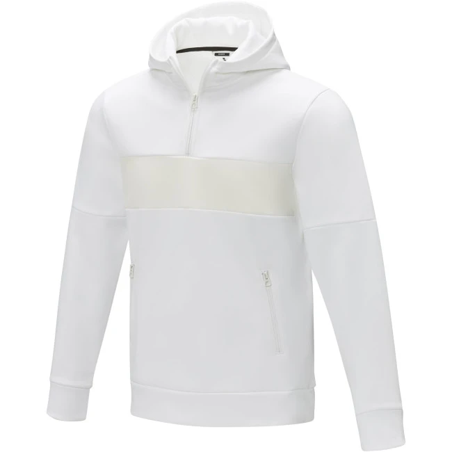 Sayan Men's Half Zip Anorak Hooded Sweater