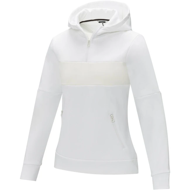 Sayan Women's Half Zip Anorak Hooded Sweater