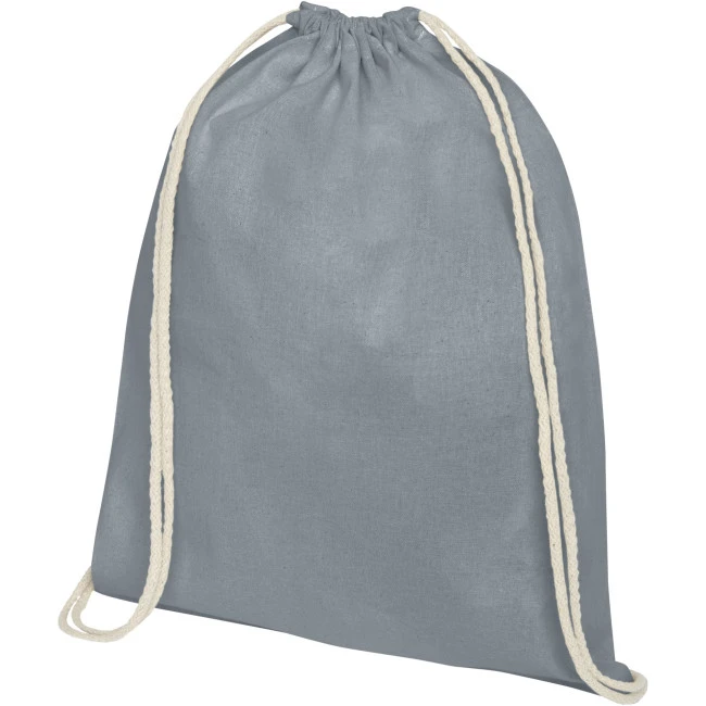 Oregon 140 g/m² Cotton Drawstring Backpack 5L