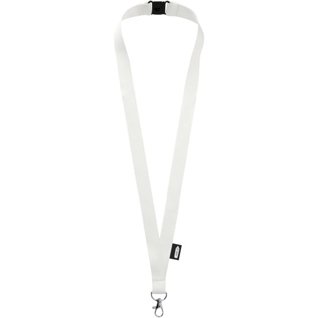 Tom Recycled PET Lanyard With Breakaway Closure