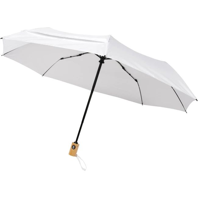 Bo 21" Foldable Auto Open/Close Recycled Pet Umbrella