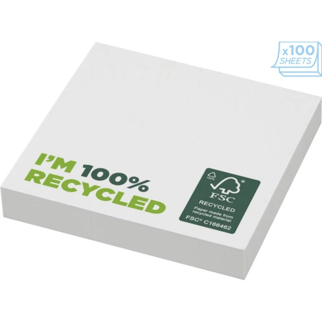 Sticky-Mate Recycled Sticky Notes 75 X 75mm