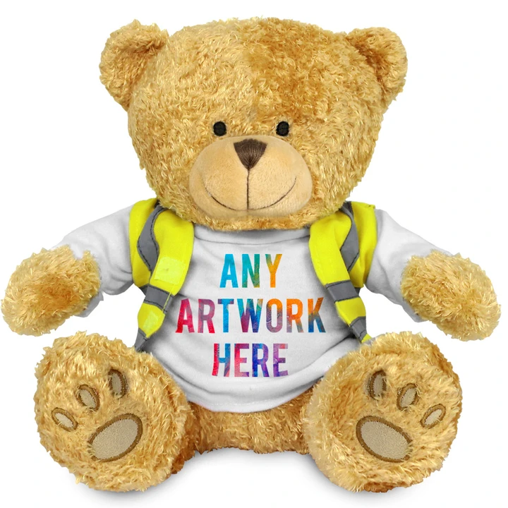 Edward II Soft Toy Teddy Bear In Hi Vis Jacket