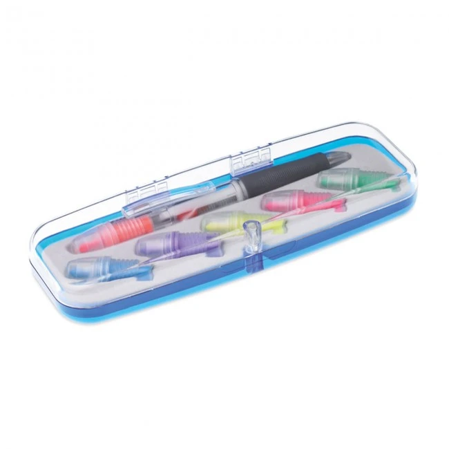 Interchangeable head ball pen