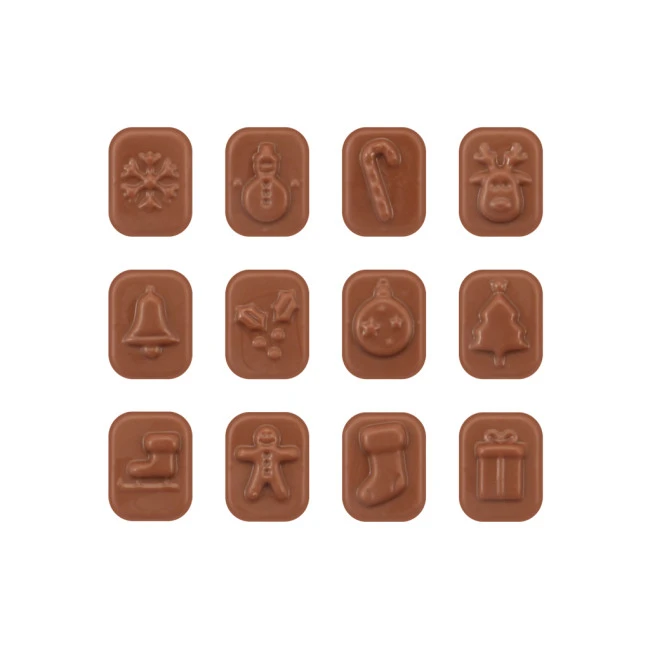 Mini Advent Calendar Milk Chocolate 41% Cocoa