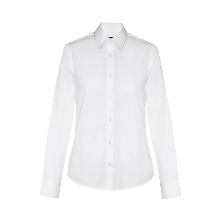 Paris Women's Long-Sleeved Shirt White