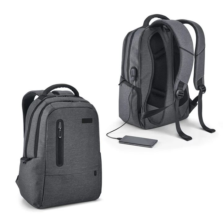 Spacio Waterproof Two Tone Laptop Backpack 17"