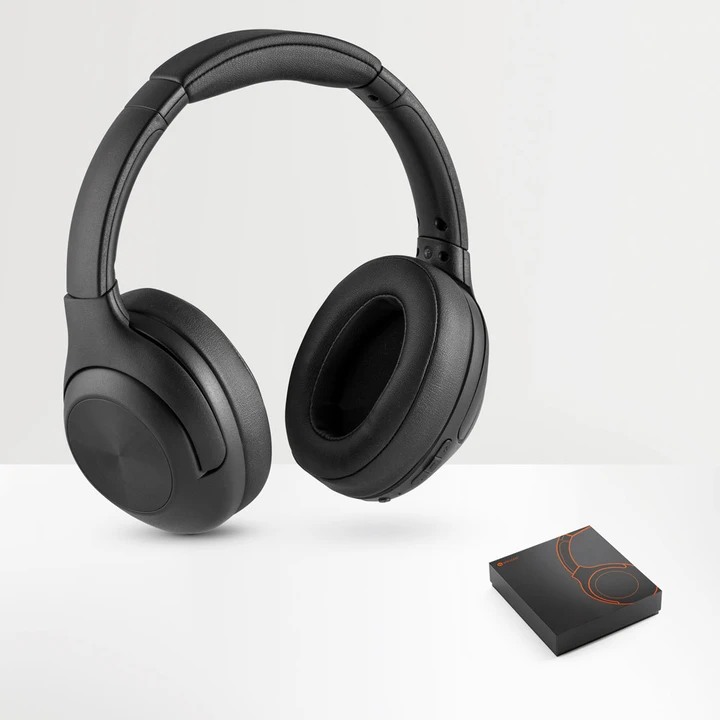 Wireless PU Headphones With BT 5'0 Transmission