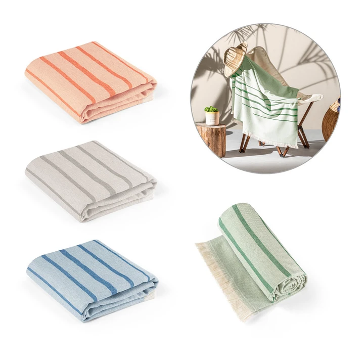 Recycled Cotton Multifunctional Bath Towel 260g/m²