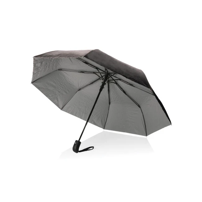 Impact Aware Rpet Pongee Dual Colour Mini Umbrella 21"