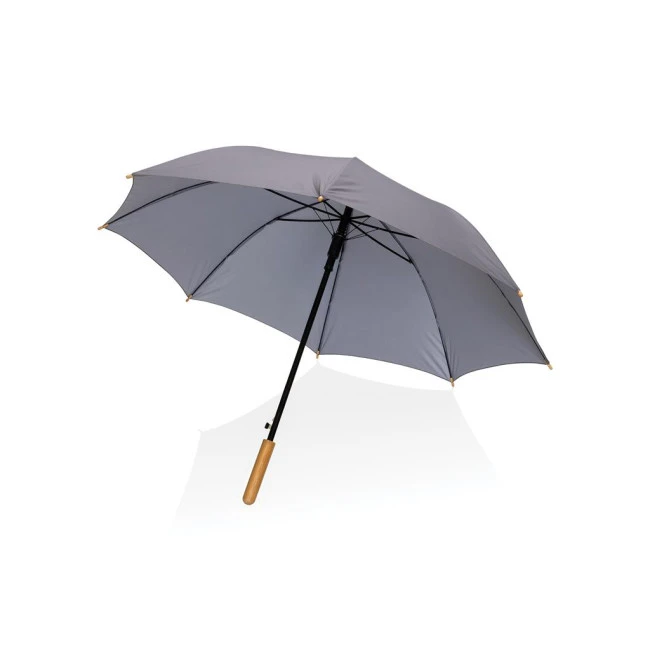 Impact Aware Rpet Auto Open Bamboo Umbrella 23"