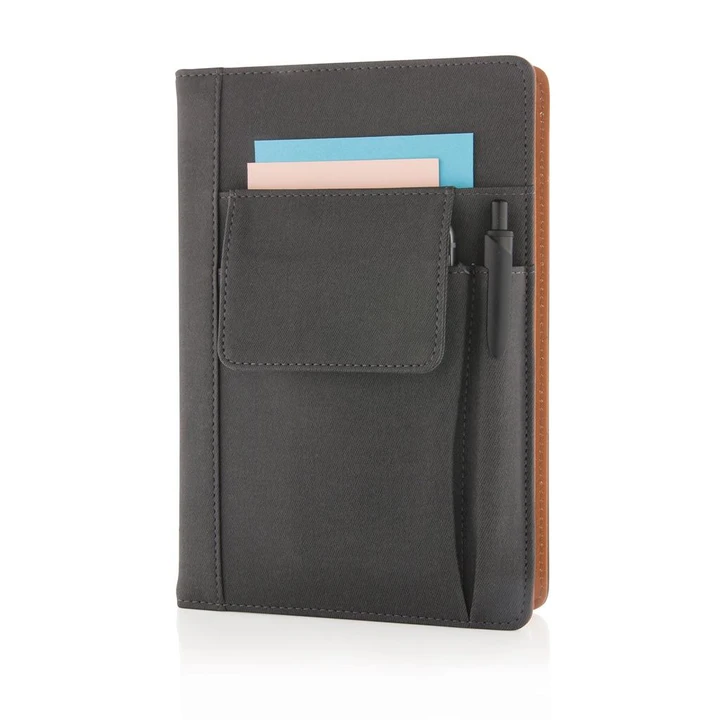 Notebook With Phone Pocket