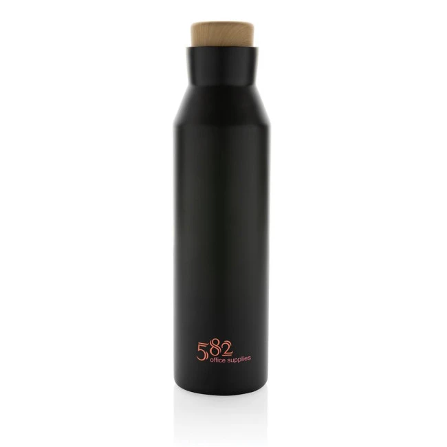 Gaia RCS Certified Recycled Stainless Steel Vacuum Bottle 600ml