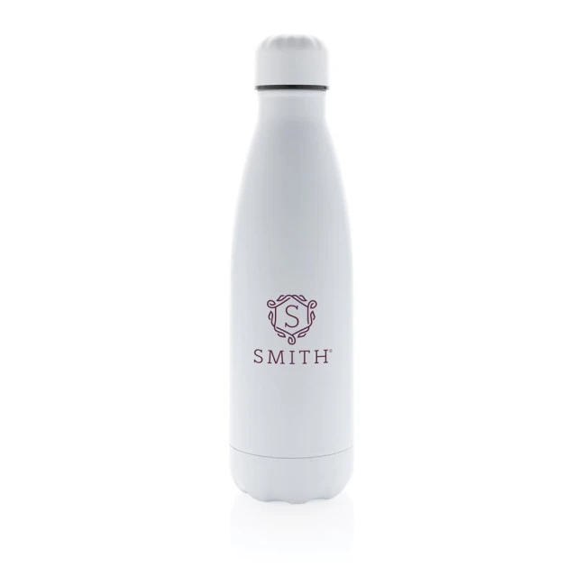 Solid Colour Vacuum Stainless Steel Bottle 500ml