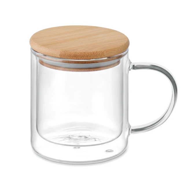 Double Wall Borosilicate Mug 300ml