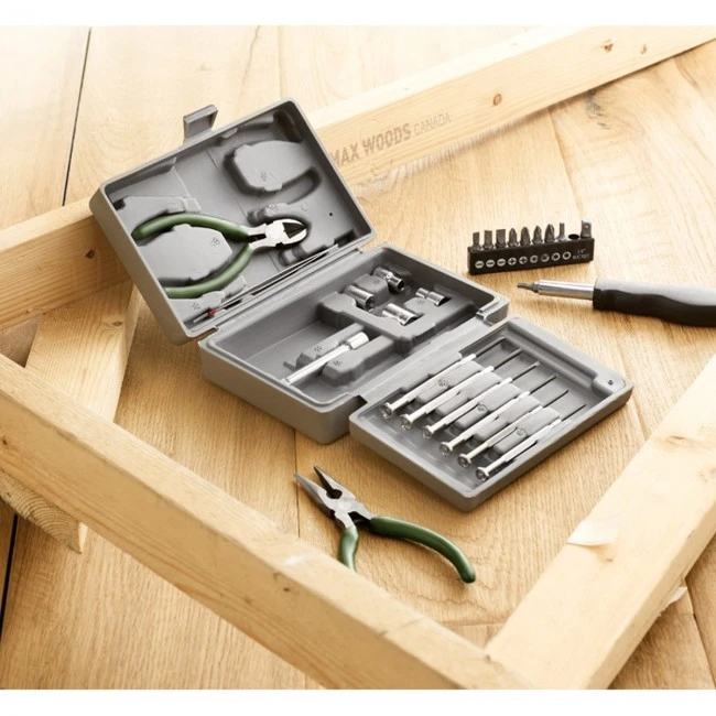 Foldable 25 Piece Tool Set