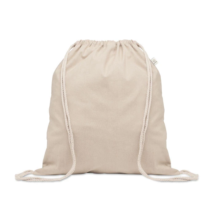 Recycled Cotton Drawstring Bag