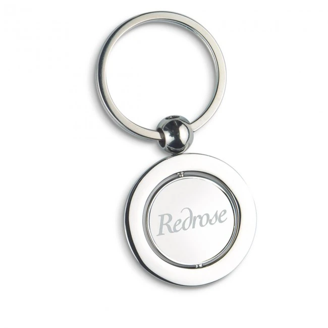 Globe Metal Keyring