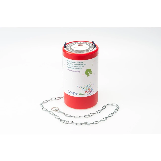 Hand Held Charity Collection Box