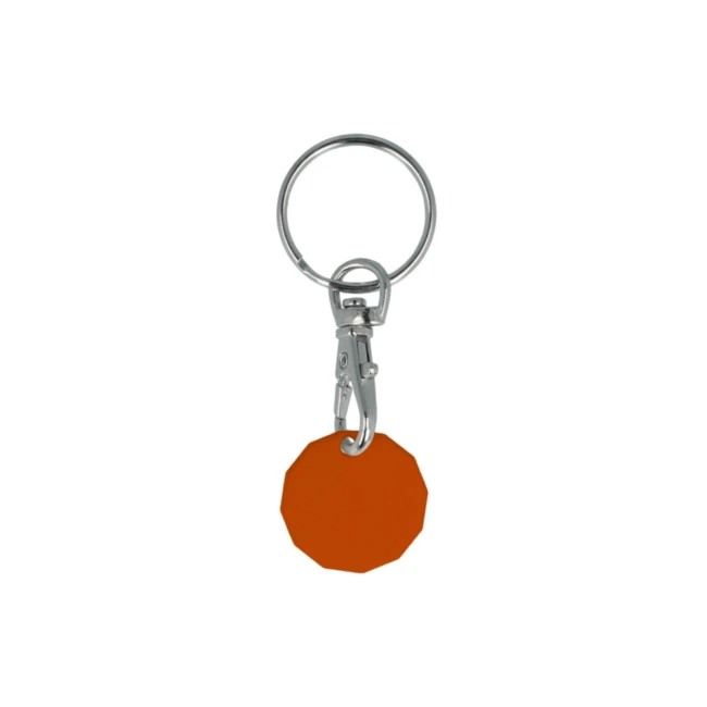 Trolley Coin Keyring