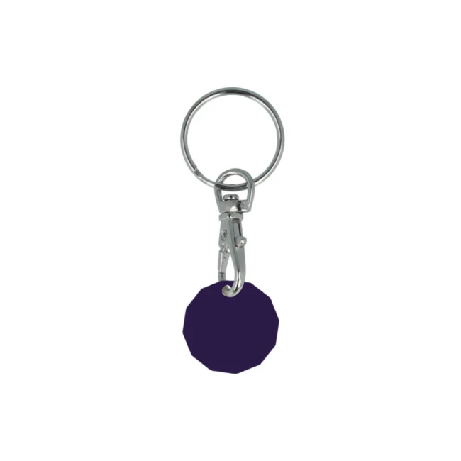 Trolley Coin Keyring