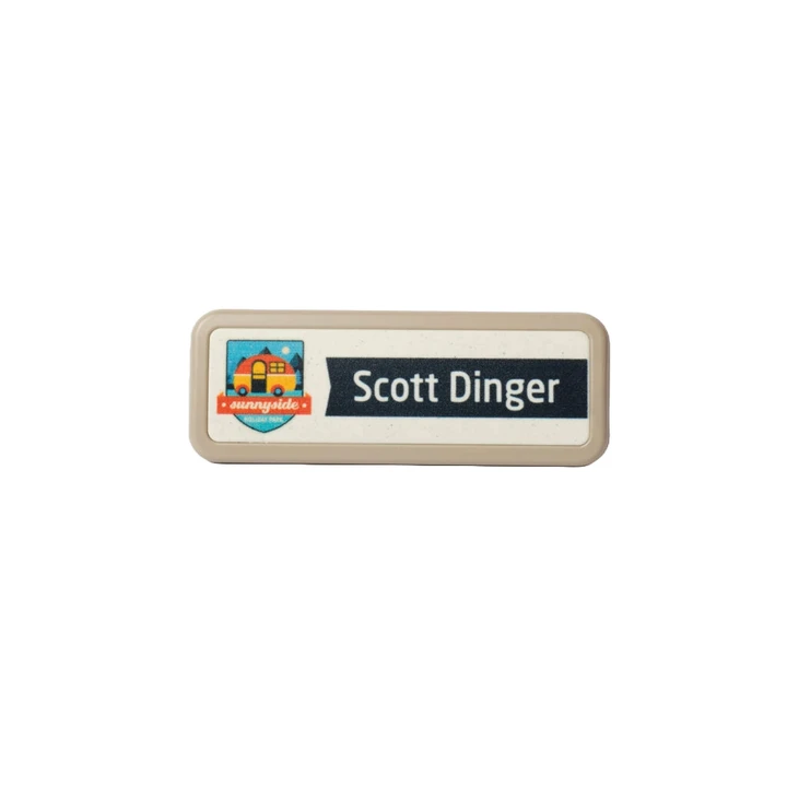 Always Recycled Select Name Badge - Slim Rectangle