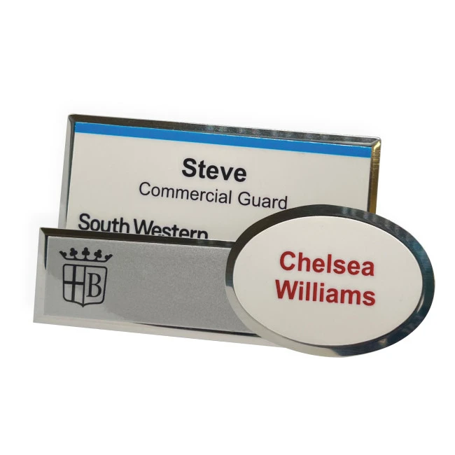 Classic Name Badge (Large) Pin