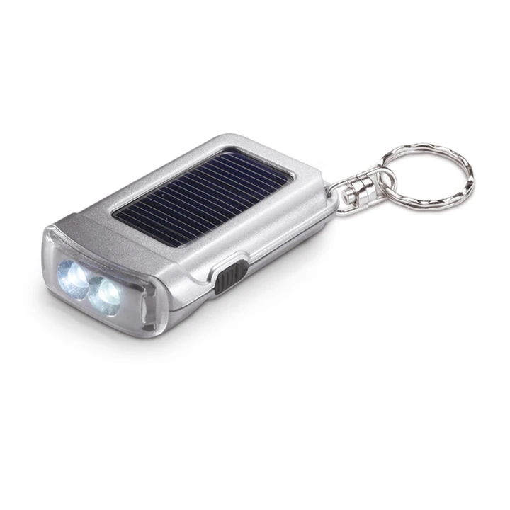 Solar Powered Torch Keyring