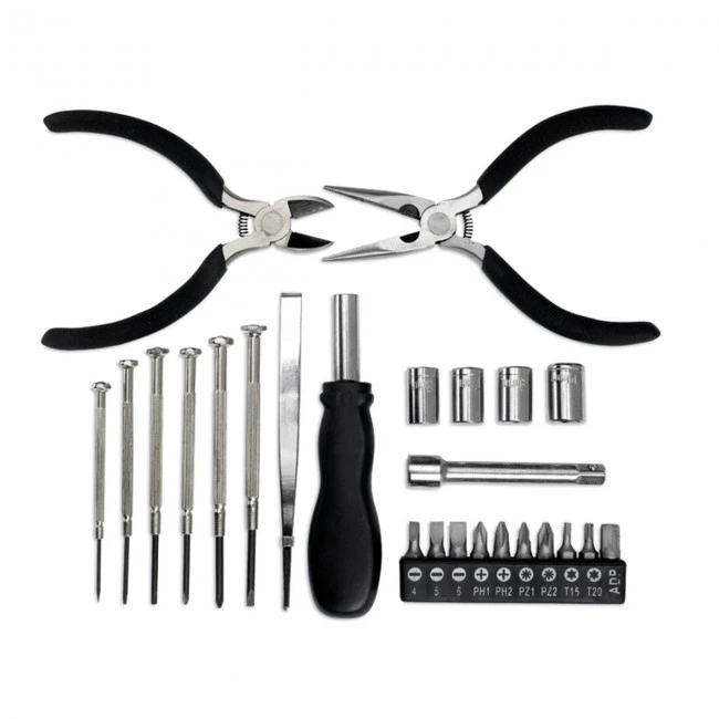 Tool set in a pouch