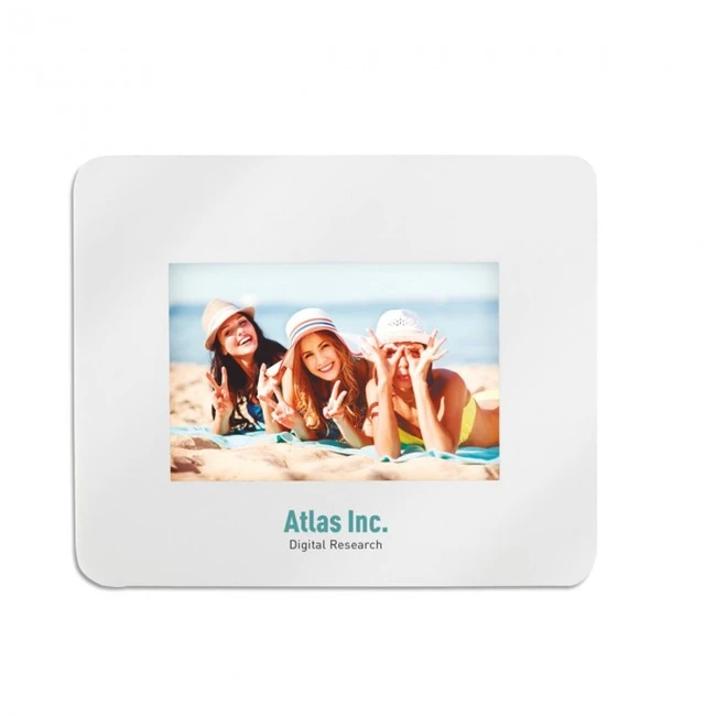 Mouse pad with picture insert