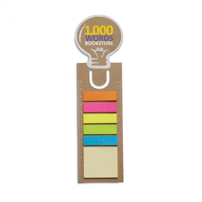 Bookmark With Sticky Memo Pad