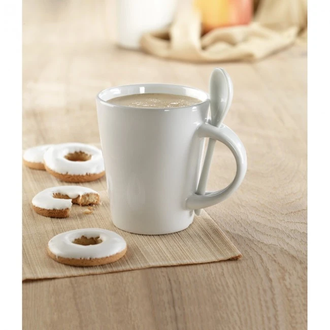 Sublimation Mug With Spoon