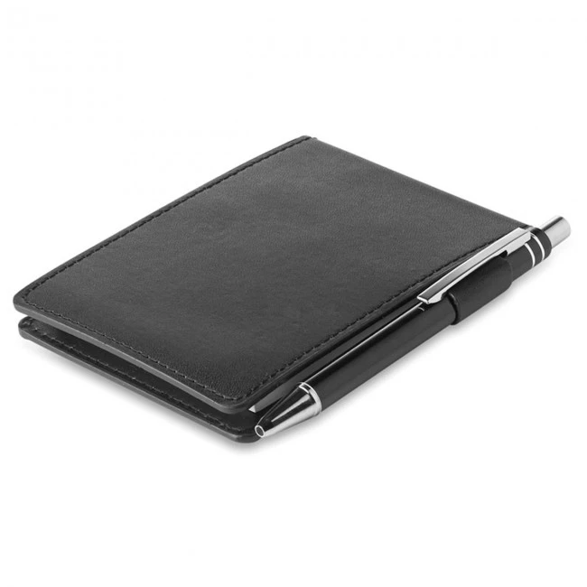 A7 Notepad In PU Pouch & Pen