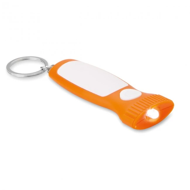 Key ring light in torch shape