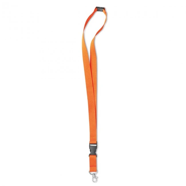 Lanyard With Hook & Buckle 20mm